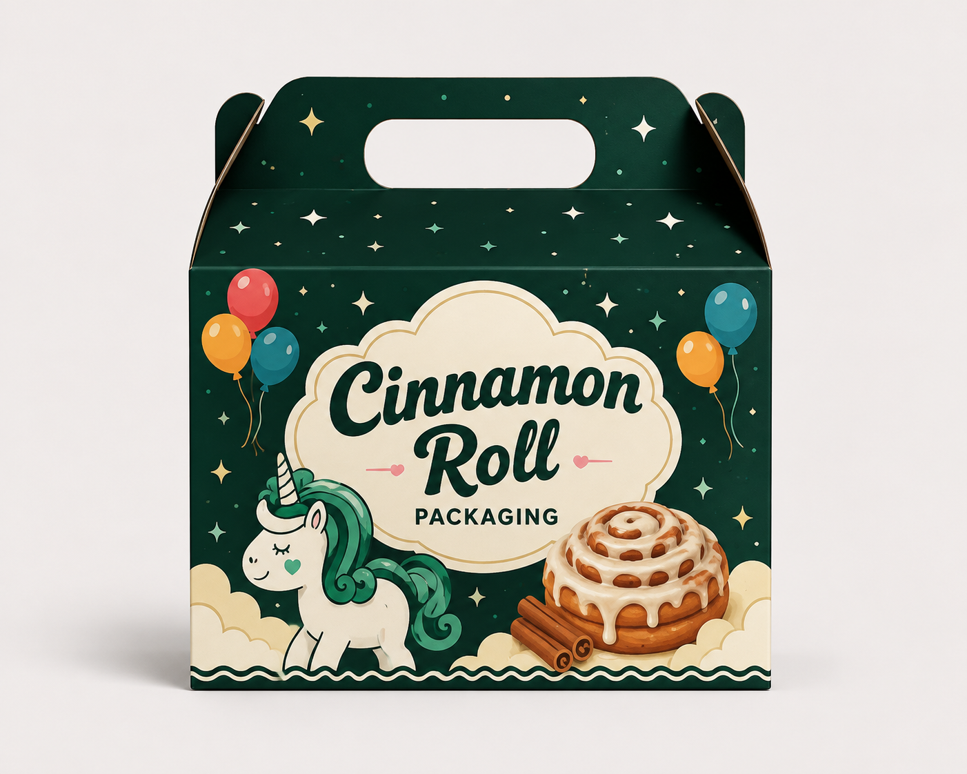 Cinnamon Roll Packaging